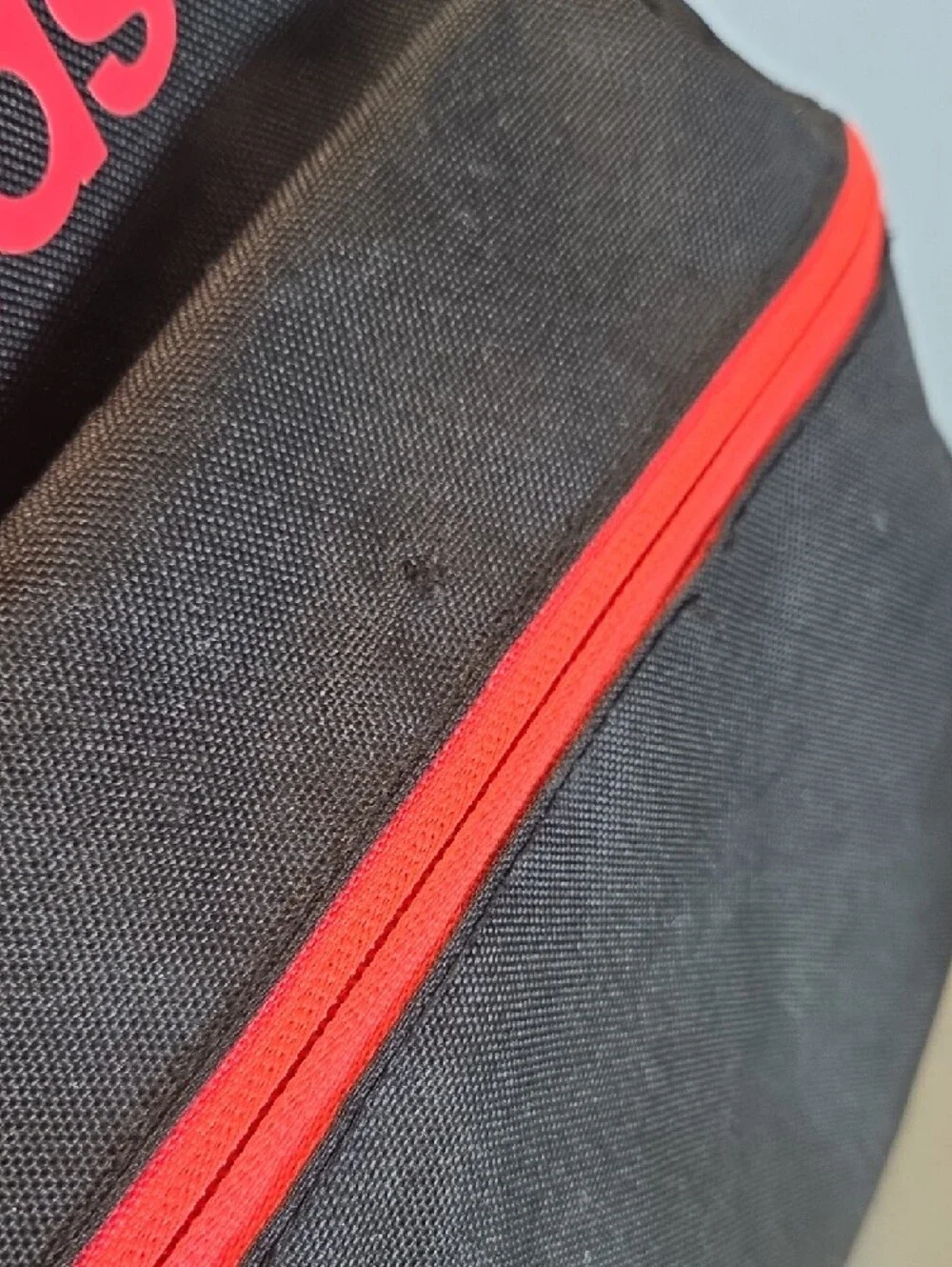 adidas Classic Ziptop Black And Neon Pink Backpack - Picture 3 of 7